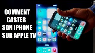 Comment dupliquer lécran de son iPhone sur Apple TV [upl. by Delilah]