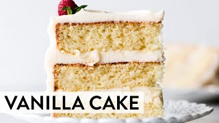 Vanilla Cake  Sallys Baking Recipes [upl. by Airlee568]