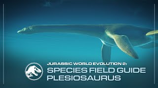 Species Field Guide  Plesiosaurus  Jurassic World Evolution 2 [upl. by Domenech]