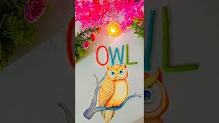 best clay artmottled wood owldiy tranding funny videoytclay art [upl. by Brandea]