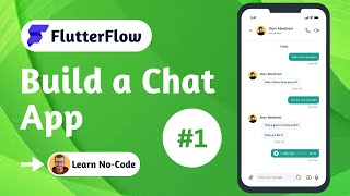 Build a Chat App with FlutterFlow  Part 1  Overview [upl. by Alenairam732]