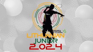 2024 RSL Lithuanian Junior  Court KAUNAS 1  Day 2 [upl. by Illek756]