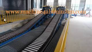 Automatic aluminum ingots casting line [upl. by Aneret]