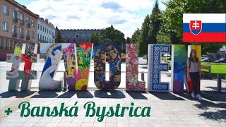 Zvolen и Banská Bystrica  2 города Словакии за день на поезде ВЛОГ  жизнь и путешествия в Словакии [upl. by Launcelot]