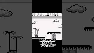 Super Mario Land World 12 Start gameboy nintendo platformer mario retrogaming retrogames [upl. by Nomma368]