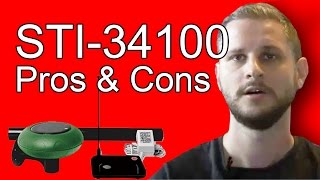 Review STI34100 Solar Wireless Driveway Alarm System [upl. by Oj]