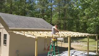 How to Build a Lean To Shed [upl. by Newcomb]