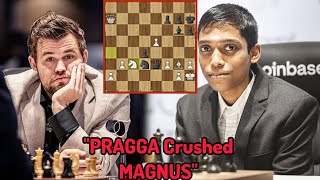 Rameshbabu Praggnanandhaa vs Magnus Carlsen  Chessable Masters 2022 [upl. by Hpejsoj]