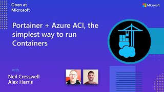 Portainer  Azure ACI the simplest way to run Containers [upl. by Zonda]