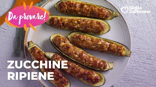 ZUCCHINE RIPIENE la RICETTA ORIGINALE di GIALLOZAFFERANO😍💚 [upl. by Nester781]