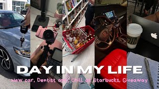 ✧realistic day in my life✧ new car orthodontist work with me drop off my first ebay sale [upl. by Vijnas]