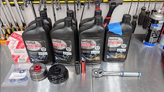 Toyota 4Runner Oil Change 5th Gen 2023 TRD Pro 40L V6 [upl. by Hakeem699]