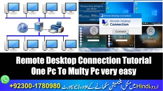 Pc to Pc Remote Access  RDP wrapper  With Out Net  Part 1 [upl. by Sinnel449]