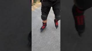 Rollerblade macroblade 80 in action Great speed and smooth coast out of the box😍🤙🏼1ontrending [upl. by Matthei]