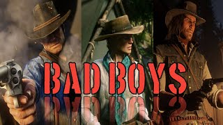 Red Dead Redemption 2  Bad Boys  Music Video reddeadredemtion2 rdr2 [upl. by Lavona]