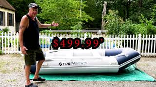 EP 17  Review Tobin Sports Canyon Pro Inflatable Boat at Costco Unboxing Setup Sea River Test [upl. by Anemolihp]