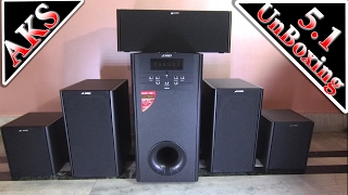 FampD F8000U 51 Home Theatre UnBoxing by AKS [upl. by Brasca]