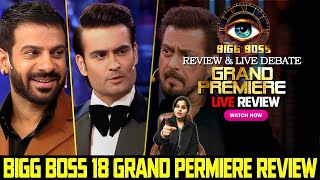 Bigg Boss 18 Grand Premiere Full Episode Review  Vivian  Rajat Dalal  Karan Veer  Salman Khan [upl. by Nylauqcaj188]