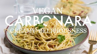 How to Make The Best Vegan Carbonara [upl. by Burgwell]