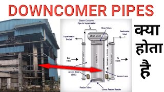 Downcomer पाइप l What is Downcomer ट्यूब in boiler [upl. by Rebel]