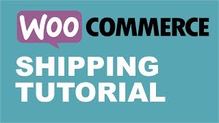 WooCommerce  How to Setup Shipping Charges in Woocommerce 2017  Shipping Methods [upl. by Annabella]