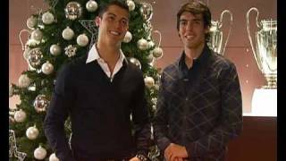 Cristiano Ronaldo and Kaká Merry Christmas [upl. by Neroled]