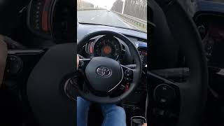 Toyota Aygo 10 VVTI 72HP Acceleration [upl. by Mallen]