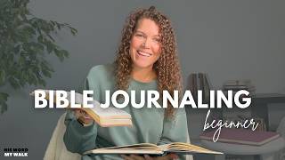 Bible Journaling for Beginners NO Fancy Handwriting Required [upl. by Tiff]