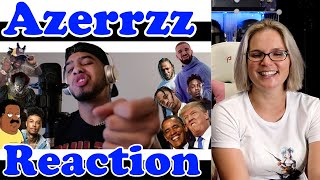 Teacher and Coach Reaction to Azerrz Hit Rap Songs in Voice Impressions [upl. by Bartholomeo49]