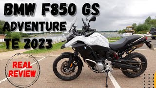 BMW F850 GS ADVENTURE TE 2023 THE REAL REVIEW [upl. by Columbus]