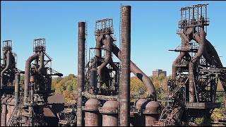 Steel Stacks DroneFootage mavic3pro [upl. by Ydna]