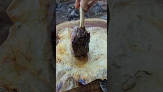 İlkel Yöntem İle Kuzu İncik Pişirme Lamb Pearl Cooking with Primitive Method [upl. by Torhert17]