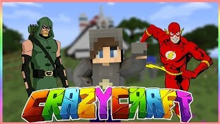 FLASH AND ARROW HAVE FAILED THIS CITY  Minecraft Crazy Craft 30  Ep20 [upl. by Slohcin961]