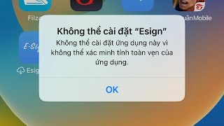 Một số lý do Esign bị Thu Hồi Chứng Chỉ và Cách Khắc Phục  Mẹo Cài Đặt Esign để không bị Thu Hồi [upl. by Jamil]