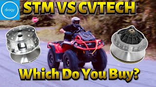 STM vs CVTECH Primary Clutch Shootout Which Clutch Do You Buy Shocking Results  Dragy Based Data [upl. by Tallu700]