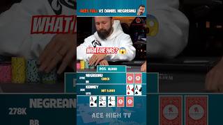 Guess what Daniel Negreanu has 😱 poker highstakespoker [upl. by Heall]