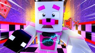 Funtime Freddy Voice Box BROKEN   Minecraft FNAF Roleplay [upl. by Celeski]