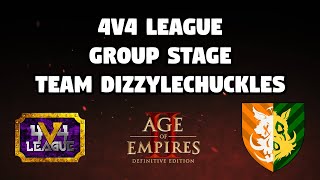 Akkal 4v4 league  div 4  Group stage  vs Team DizzyLeChuckles [upl. by Aidni]