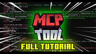 OLD VERSION HOW INSTALL MCPTOOL force op minecraft ALL VERSIONS [upl. by Anaili266]