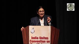 India Unites Convention on Non Violence and Harmony Meeran Chadha Borwankar [upl. by Elleined]