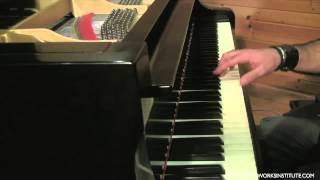 How to Play Blues Piano with a IIVV Progression Part 1 [upl. by Horwitz]