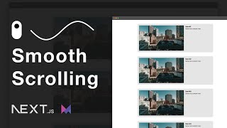 Smooth scrolling from scratch with Framer Motion [upl. by Gridley869]