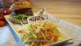 Hoe maak je coleslaw PuurGezond [upl. by Edwin]