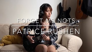 forget me nots  patrice rushen  bass cover by claudia [upl. by Pollitt]