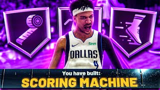 the SCORING MACHINE is the BEST RARE BUILD in NBA 2K22 CURRENTGEN [upl. by Hui]