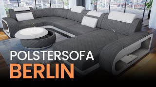 Sofa Dreams Couch Berlin I Designermöbel Online kaufen I Polstersofa mit Couchtisch [upl. by Adlig795]