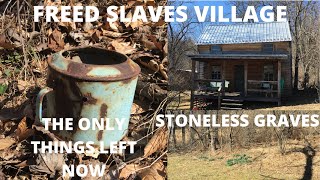 A Log Cabin built by Freed Slaves and their village [upl. by Akienom]