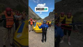 Rafting on chilik river Almaty Kazakhstan 🇰🇿 almaty automobile travel visitalmaty mountains [upl. by Akerley799]