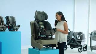 How To Install the Graco® Turn2Me™ 3in1 Car Seat ForwardFacing Using the LATCH System [upl. by Gnex393]