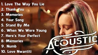 Best Acoustics of Popular Songs 🍂 Best Acoustic Songs Cover 🍂 English Love Song Soulful [upl. by Nagaer620]